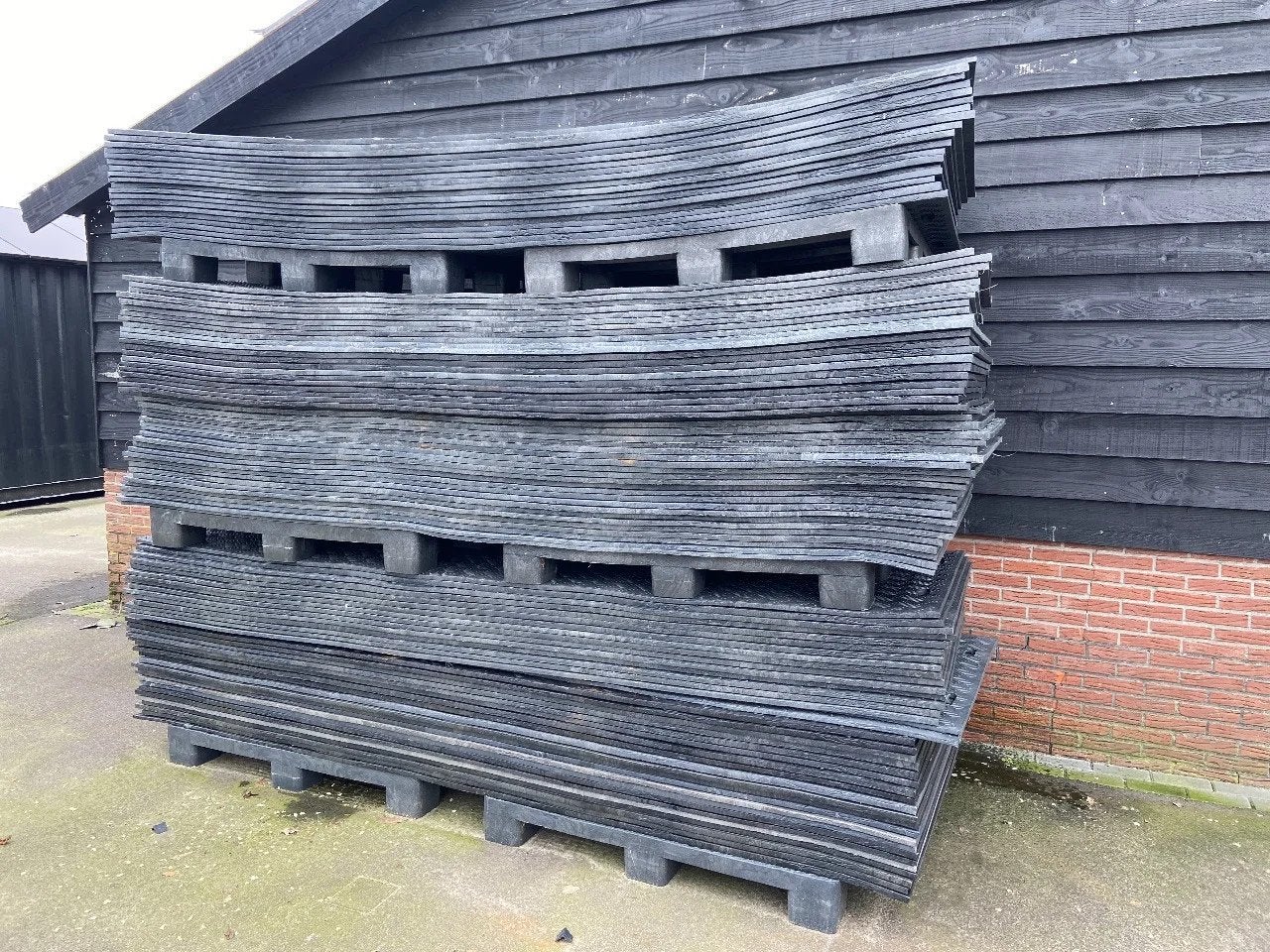 Kunststof Rijplaten en Loopschotten Te Koop Kunststof Rijpla, Utilisé