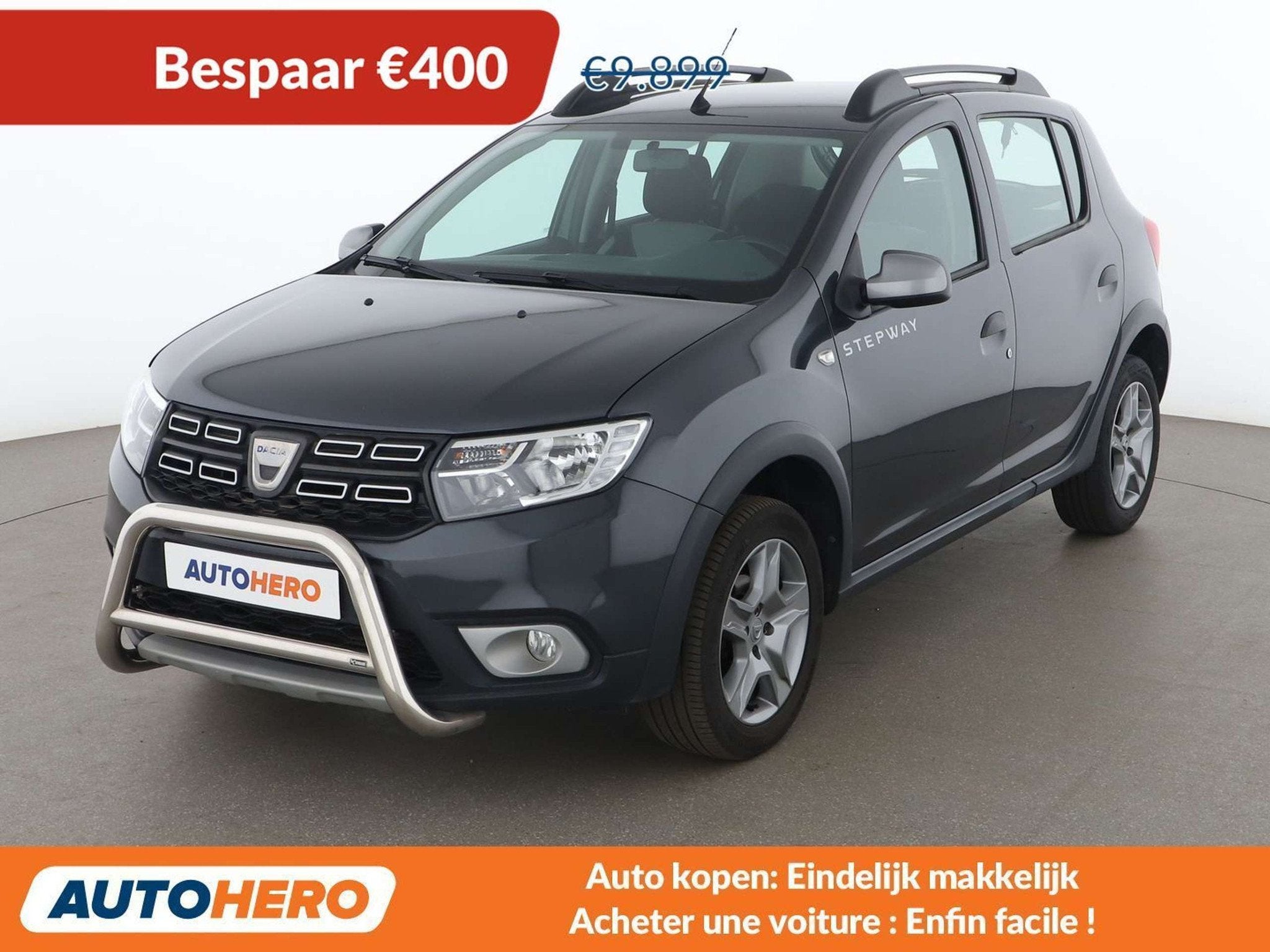 Dacia Sandero 1.0 TCe Stepway Prestige (bj 2020), Voorwielaandrijving, Stof, Gebruikt, 1144 kg
