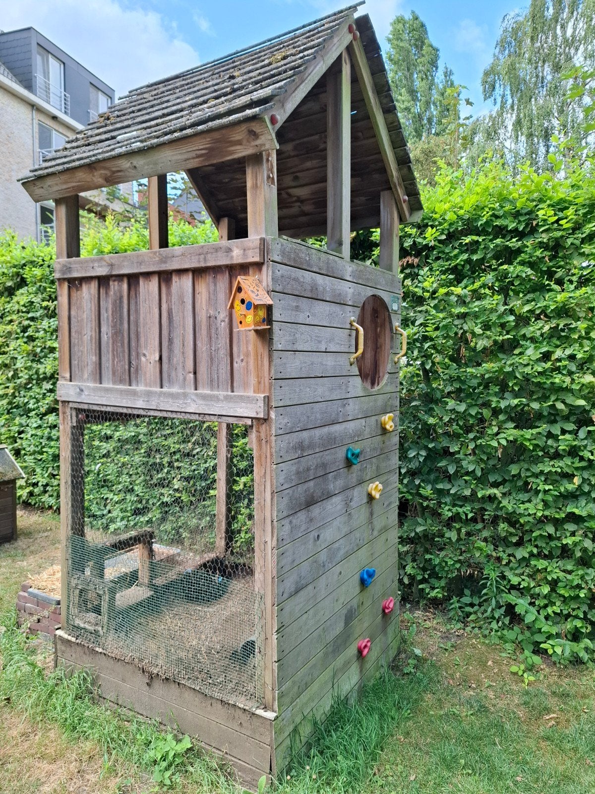 Tour de jeu en bois, tour d'escalade, Enfants & Bébés, Jouets | Extérieur | Cabanes d'enfant, Enlèvement