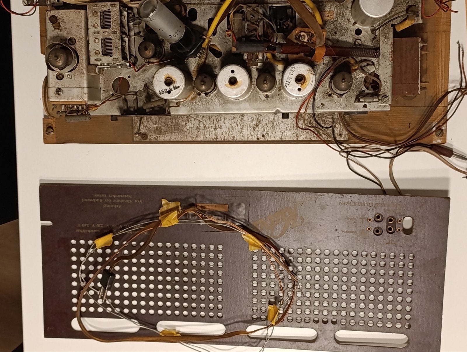 Châssis radio Kuba Capri 53, Enlèvement