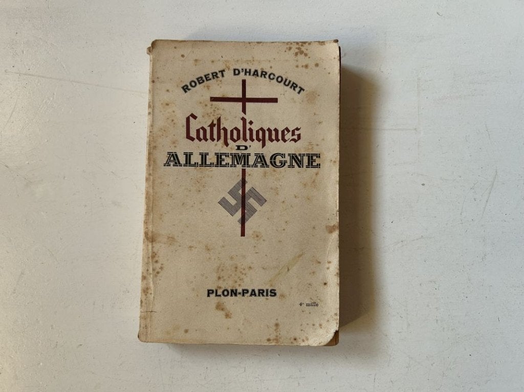 Robert d'HARCOURT - Catholiques d'Allemagne - 1938, Enlèvement ou Envoi, Utilisé, Société