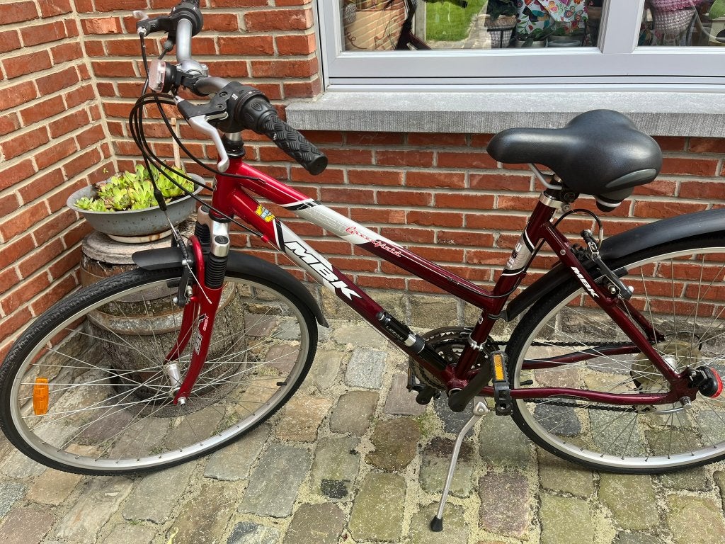 dames fiets MBK, Fietsen en Brommers, Velgrem, Versnellingen, Zo goed als nieuw, Ophalen