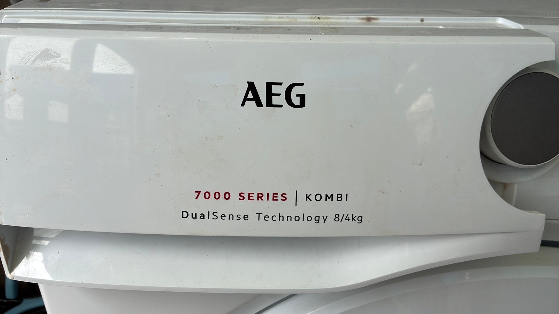Wasmachine en droogcombinatie aeg, 6 à 8 kg, Enlèvement, Utilisé, Moins de 85 cm