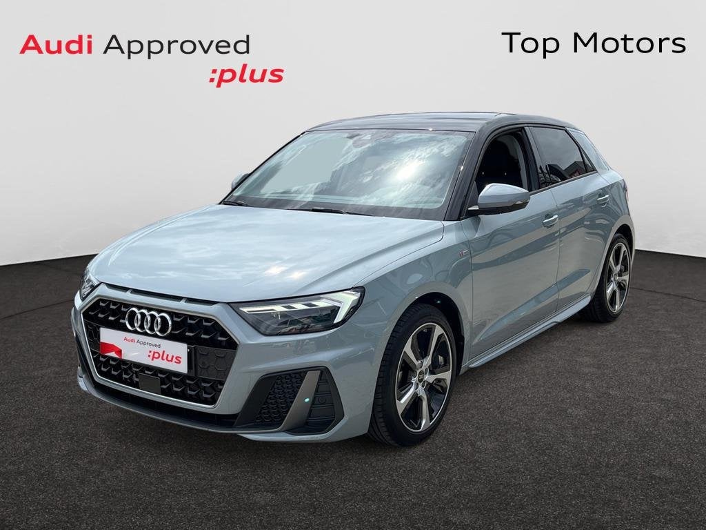 Audi A1 Sportback S-LINE*AUTOMAAT*95PK*CARPLAY*GPS*SENSOREN*, Argent ou Gris, Achat, A1, 129 g/km