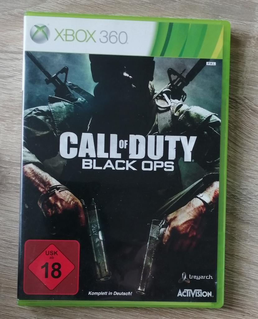 call of duty black ops "xbox360", Enlèvement, Comme neuf, À partir de 18 ans