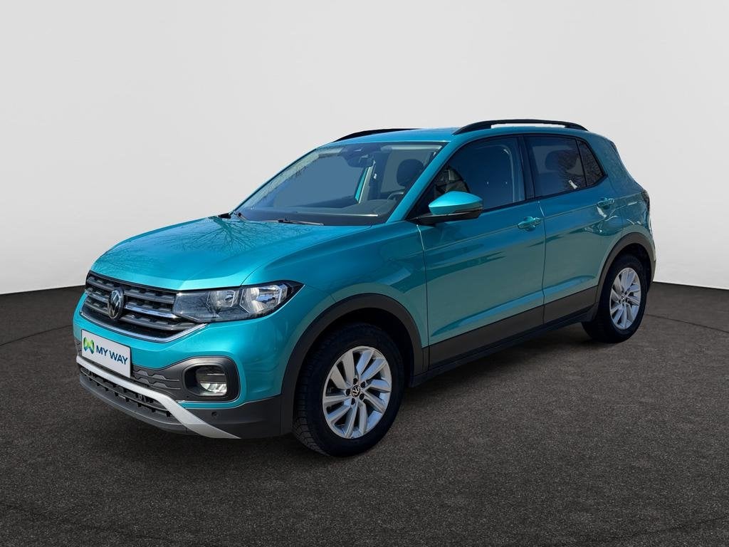 Volkswagen T-Cross T-Cross 1.0 TSI Life OPF DSG, Auto's, Volkswagen, Automaat, SUV of Terreinwagen, Zilver of Grijs, 114 g/km