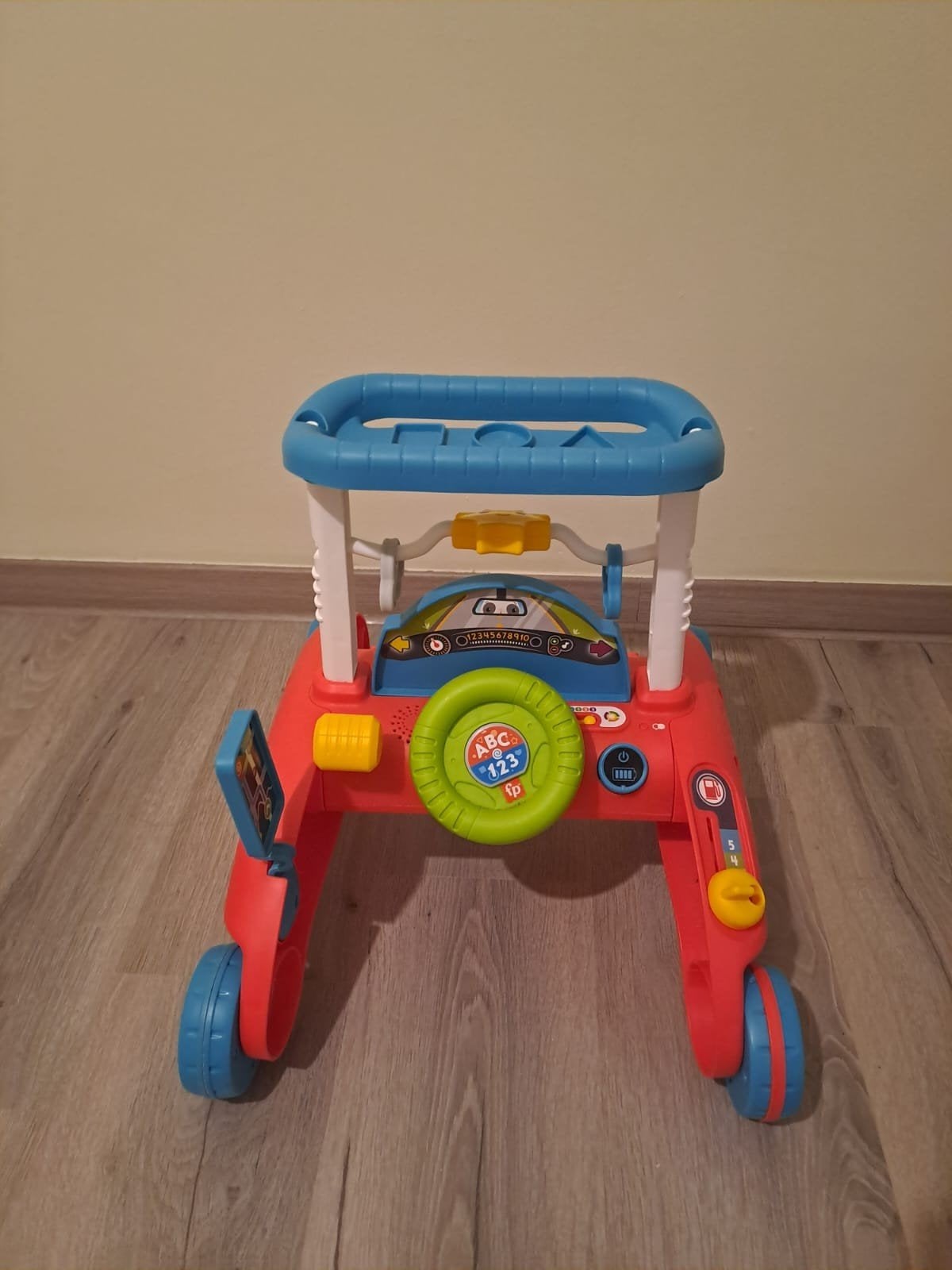Loopkar auto met licht en  geluid, Ophalen