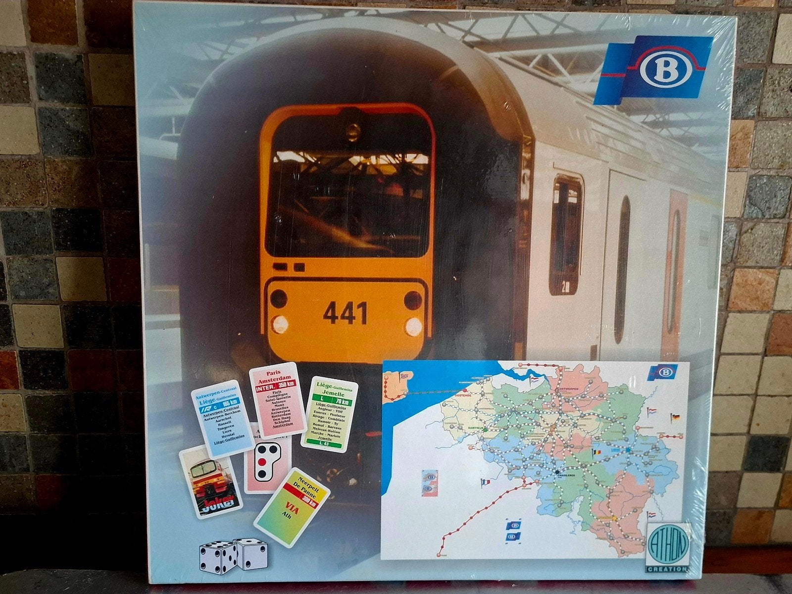 « B-Jeu de train SNCB » - ÉTAT NEUF, 1 ou 2 joueurs, Enlèvement ou Envoi, Neuf, Athon Creation