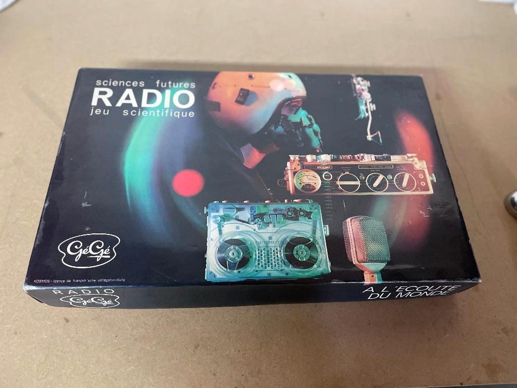 jouet jeux vintage radio gégé  kit apprendre, Enlèvement ou Envoi, Utilisé