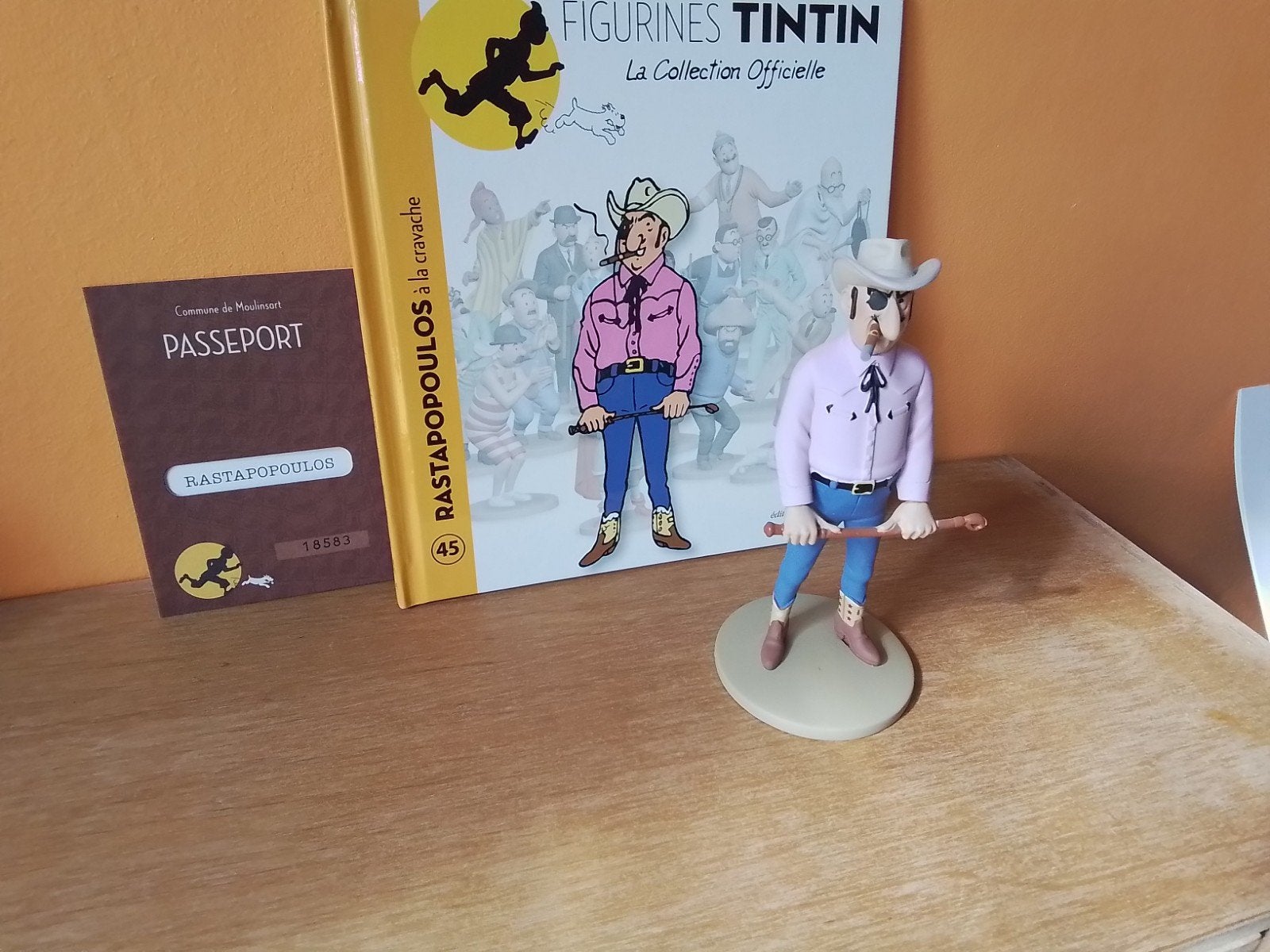 figurines tintin collection officielle, Enlèvement, Tintin