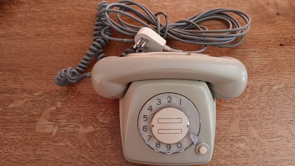 Telefoon  RTT, Telecommunicatie, Verzenden, Gebruikt, Met draaischijf