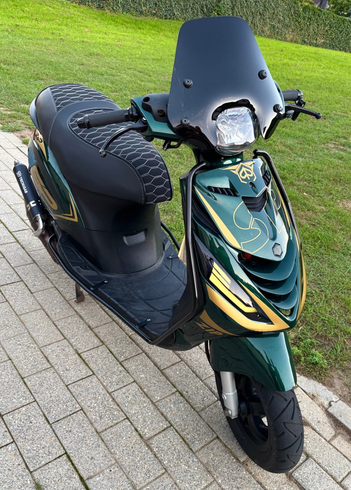Piaggio Zip 50cc 4T 2V – B-klasse, Fietsen en Brommers, Ophalen, Zip, Benzine, 50 cc