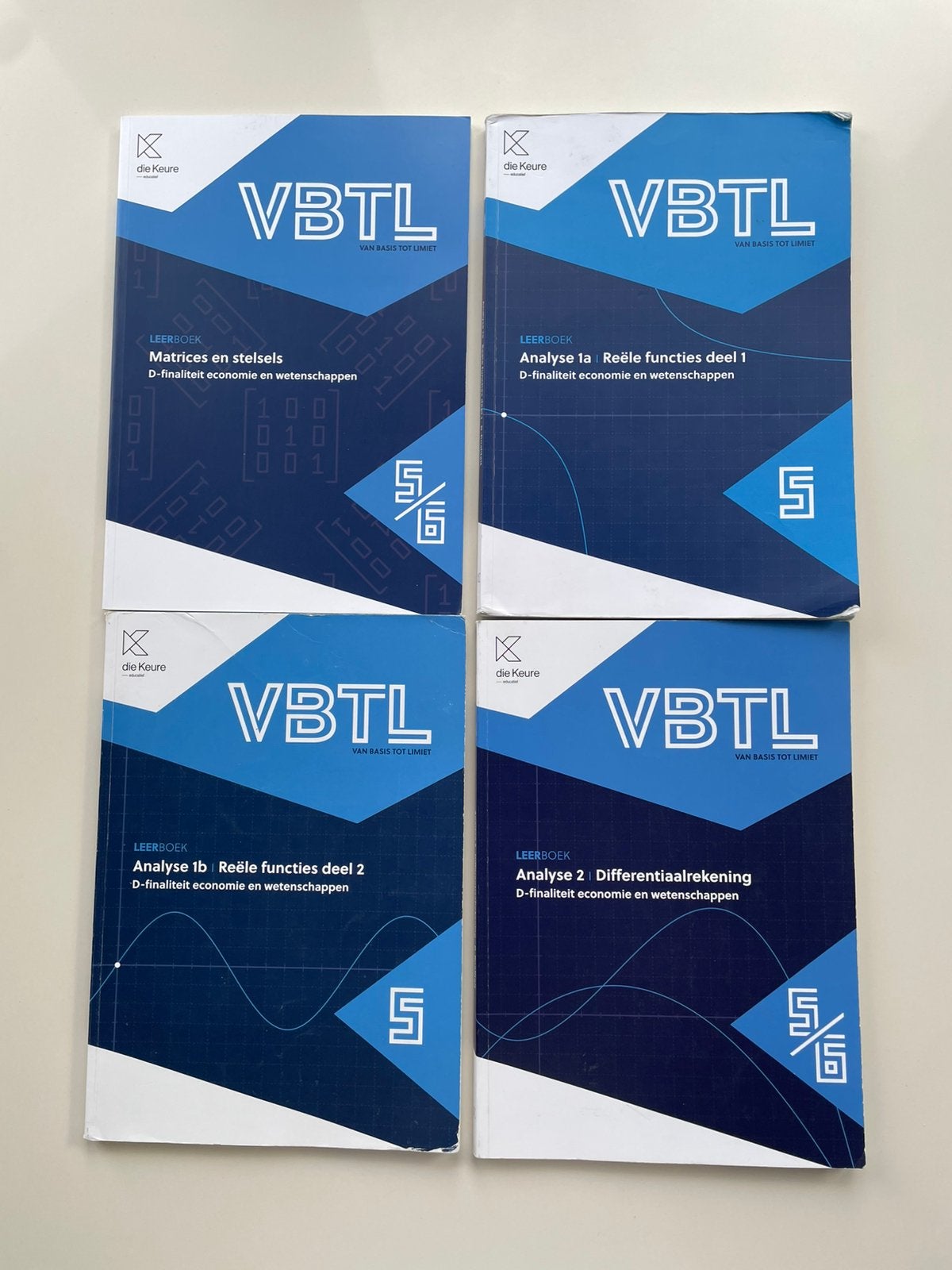 VBTL 5/6 - leerboek Matrices & stelsels (D-Economie en weten, Neuf, Enlèvement ou Envoi, Die keure, Autres niveaux