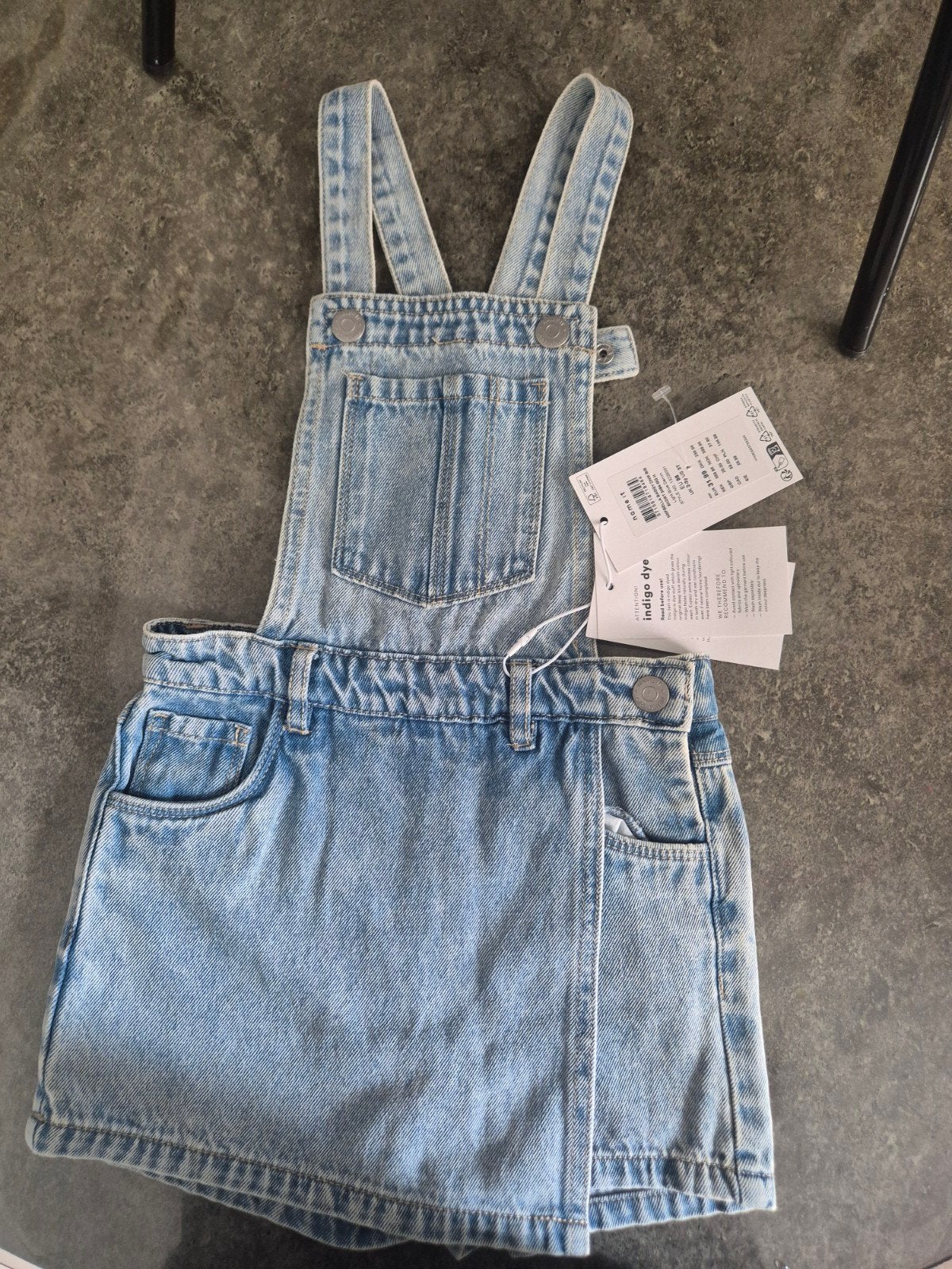 Nieuw! Name It denim tuinbroek maat 98, Kinderen en Baby's, Ophalen