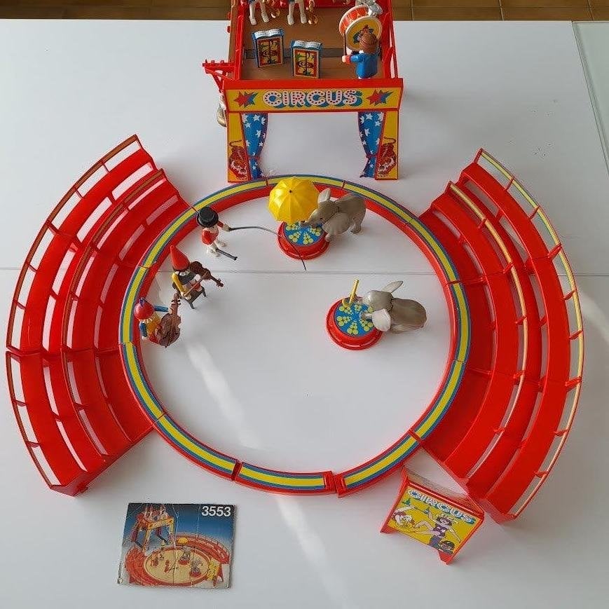 Playmobil 3553 circus city huis, Gebruikt, Complete set, Overige typen, Ophalen of Verzenden