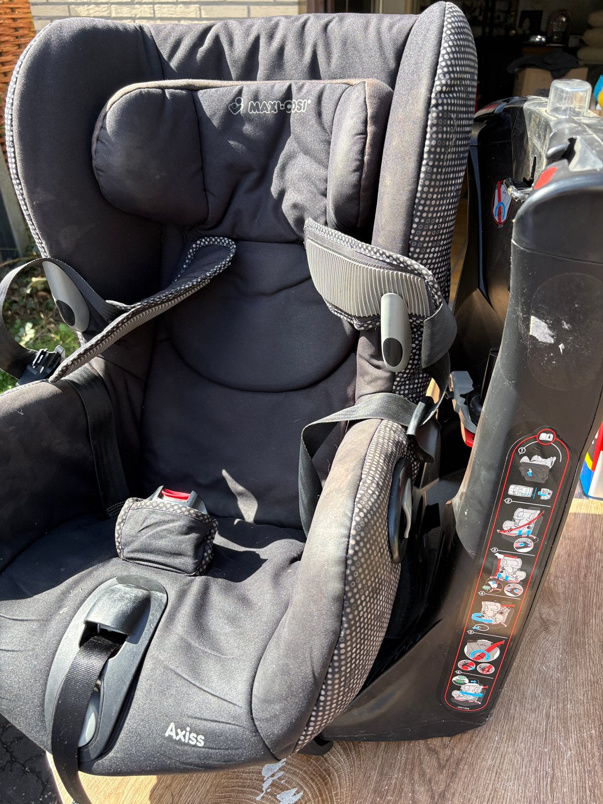 Maxi Cosi Axiss, 22 à 36 kg, Dossier réglable, Enlèvement, Maxi-Cosi