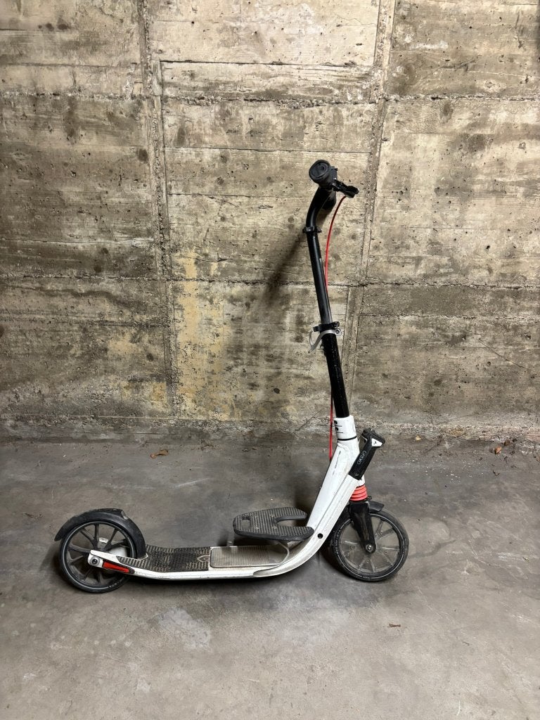 Trottinette adulte Oxelo Town 9 EF + Support Enfant, Enlèvement, Utilisé, Oxelo Decathlon