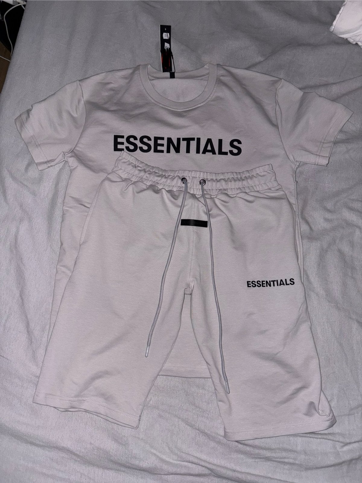 ESSENTIALS-set, Kleding | Heren, Jassen | Zomer, Ophalen, Zo goed als nieuw, Grijs