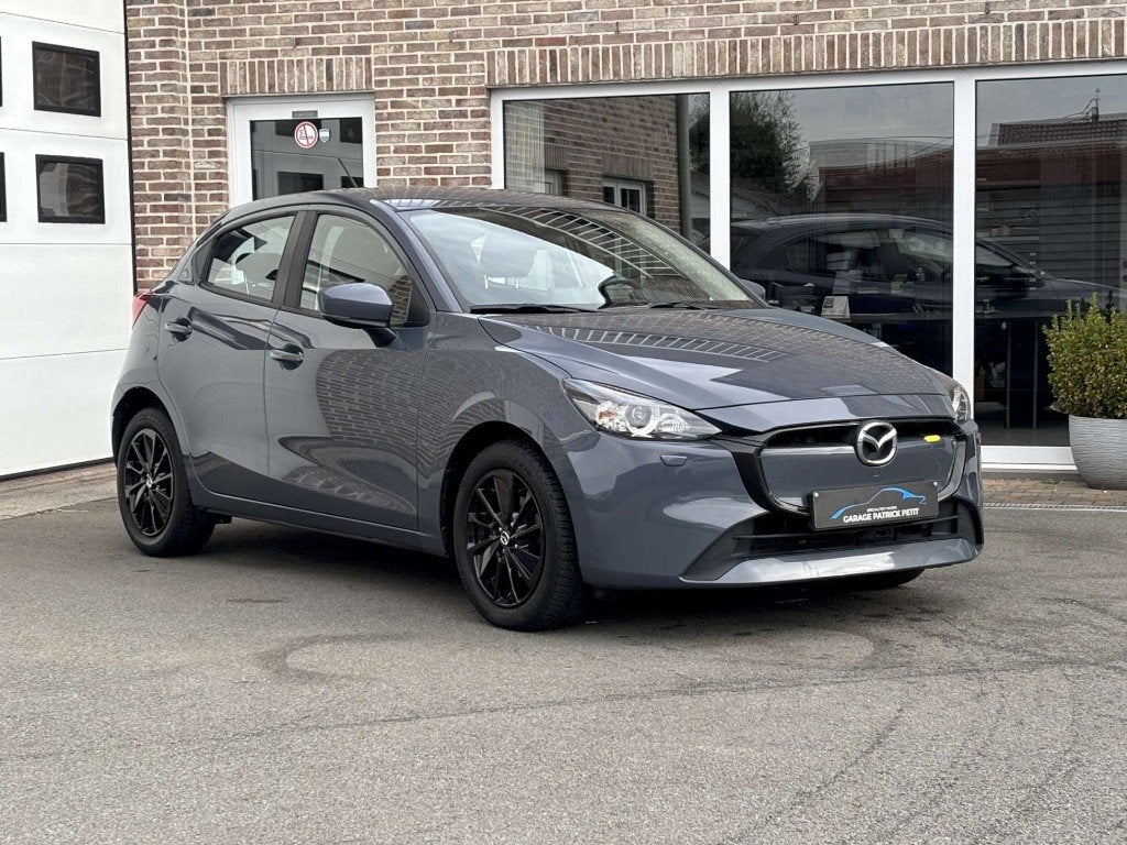 Mazda 2 1.5i SKY-G / 16000km / Fabriekswaarborg, Autos, Argent ou Gris, Achat, Euro 6, Garantie prolongée