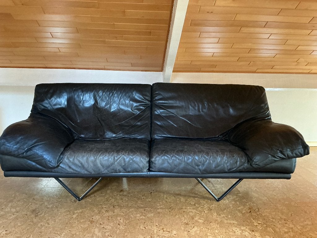 zetel, Huis en Inrichting, Ophalen, Gebruikt, Driepersoons, 75 tot 100 cm
