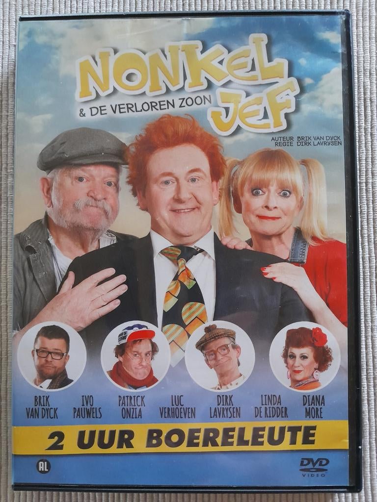 Nonkel Jef & de verloren zoon, Cd's en Dvd's, Alle leeftijden, Ophalen of Verzenden, Zo goed als nieuw, Komedie