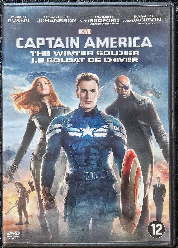 Captain America: The Winter Soldier (2014), CD & DVD, DVD | Science-Fiction & Fantasy, Suppléments, Action, Enlèvement ou Envoi