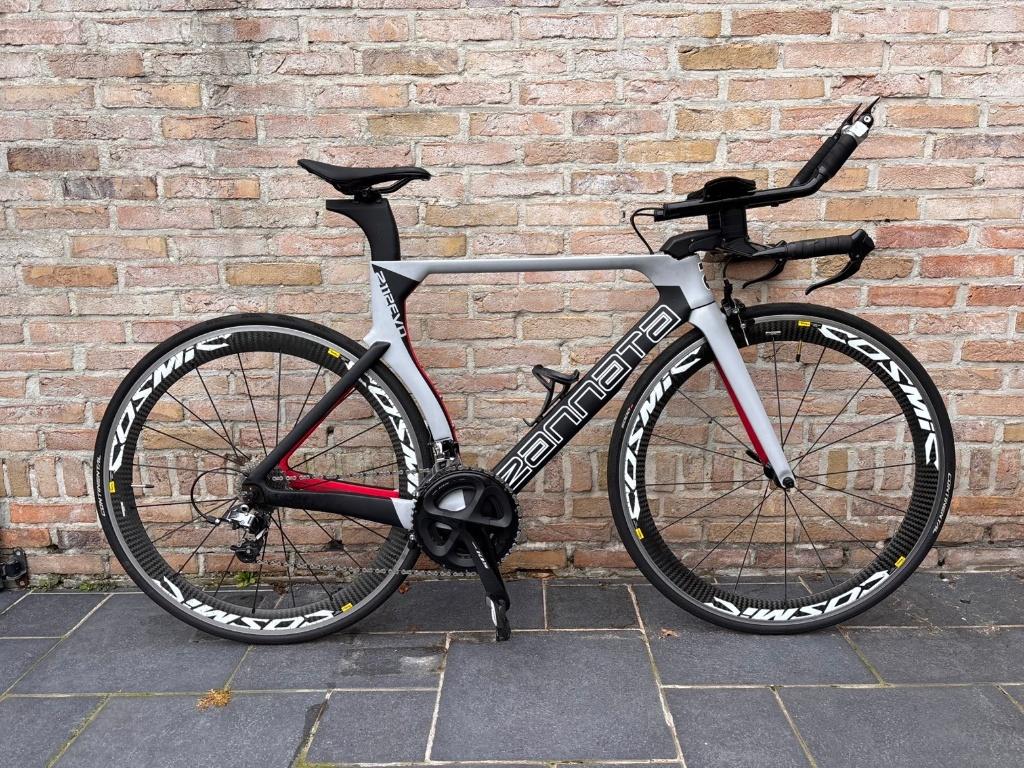 Tijdritfiets Zannata Z112EVO, 53 à 57 cm, Enlèvement, Utilisé, Carbone