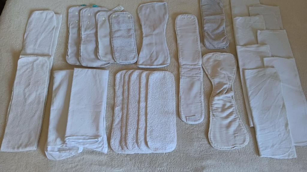 Plooiluiers en inlegluiers voor wasbare luiers, Kinderen en Baby's, Ophalen, Gebruikt