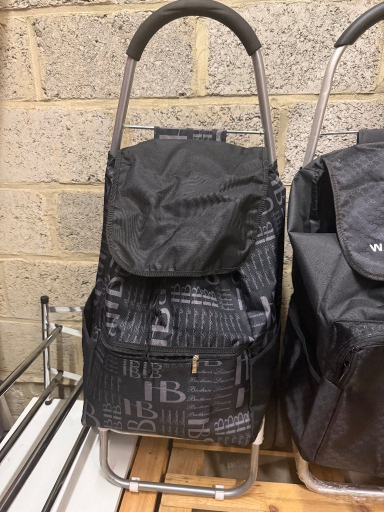 VENTE URGENTE ! 2 caddies/sacs à provisions sur roulettes, Enlèvement, Utilisé