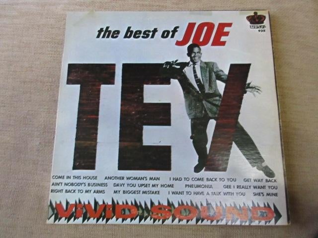 LP Vynil The best of Joe Tex 1965'  'Pneumonia'  King 935, Cd's en Dvd's, Vinyl | Verzamelalbums, Gebruikt, R&B en Soul, 12 inch
