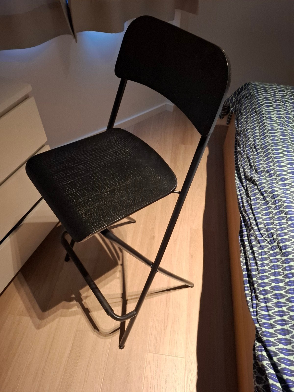Zwarte barkrukken perfecte staat 2 stuks, Ophalen