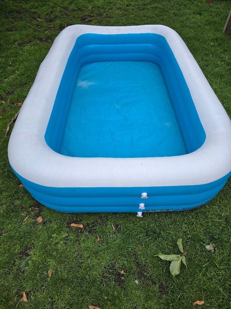 Intex opblaaszwembad rechthoek, Ophalen, Gebruikt, Minder dan 80 cm, Opblaaszwembad