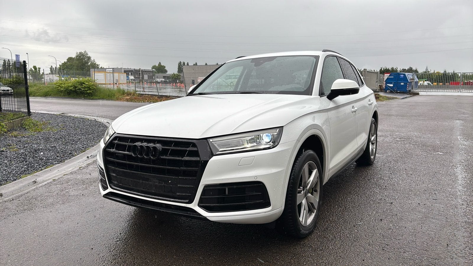 Audi Q5 2.0Tdi Quattro Automat 190pk lederen Clima GPS Xenon, Auto's, Audi, Automaat, 4 cilinders, Q5, Wit