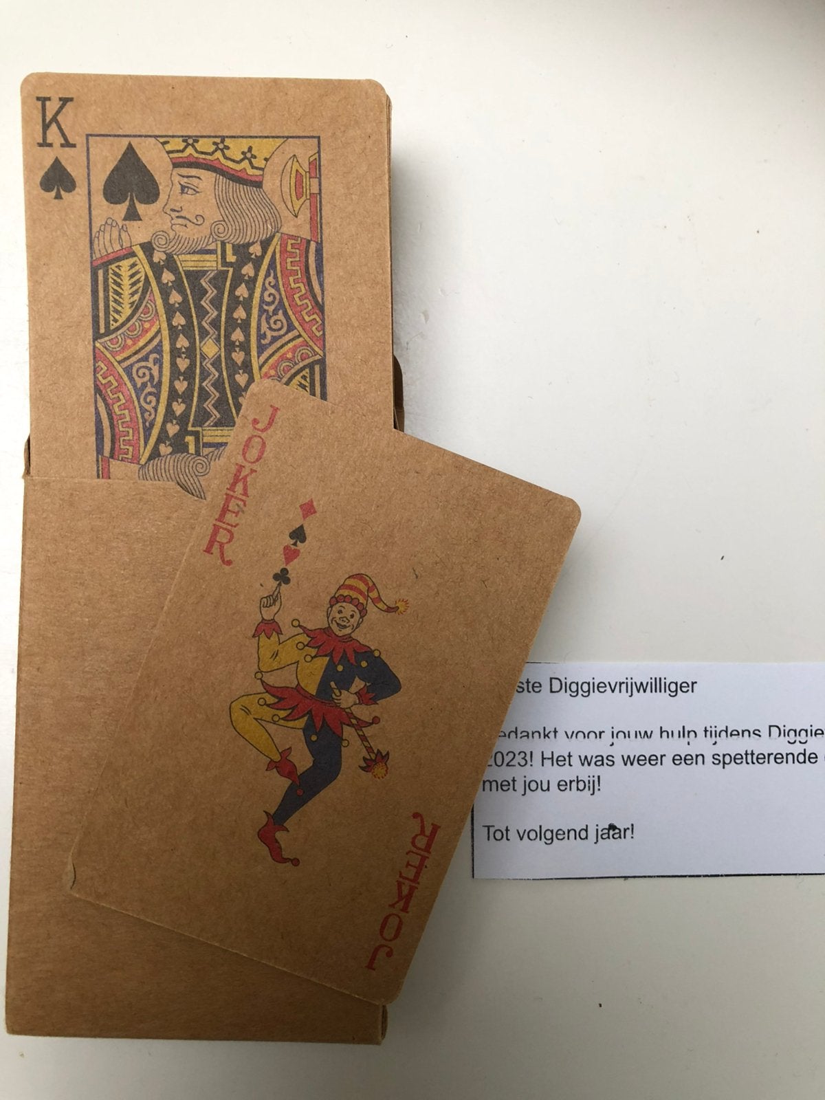 Nieuw spel speelkaarten in doos - Diggie, Ophalen of Verzenden, Nieuw, Speelkaart(en)