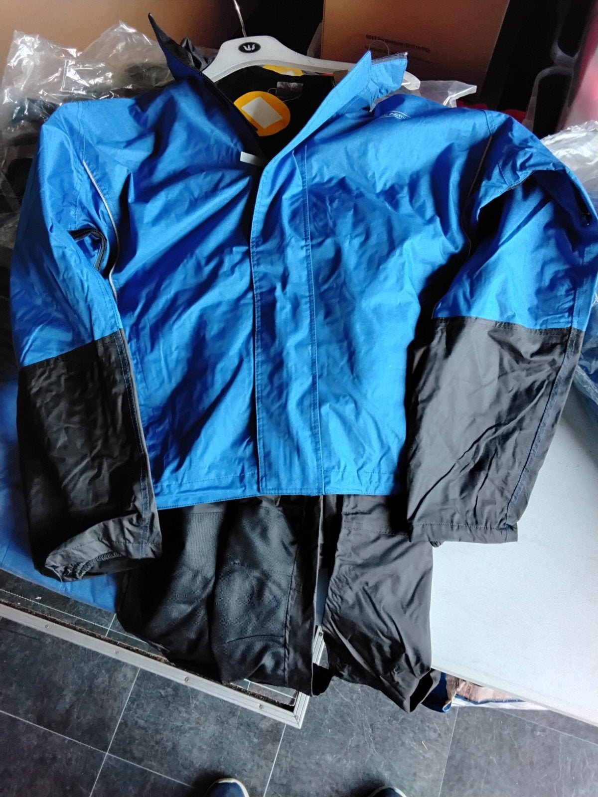 regenpak, Caravanes & Camping, Vêtements de pluie, Enlèvement, Combinaison de pluie