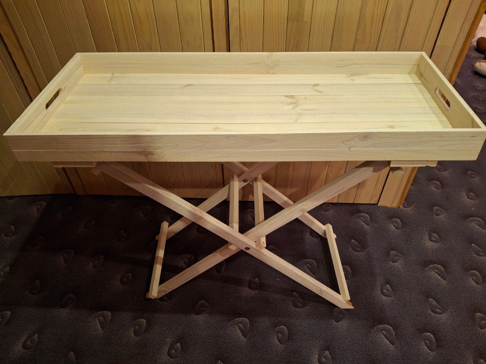 houten opbergrek voor bvb doopsuiker of allerhande
L92. h76., Ophalen