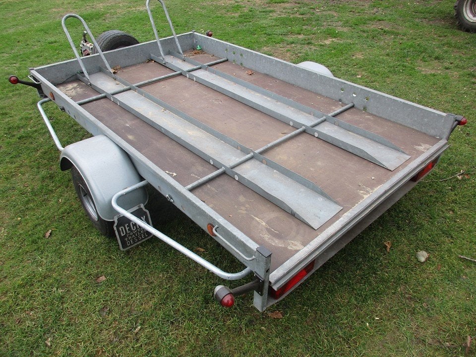 motoraanhangwagen, moto, grasmaaier, koets motor, Enlèvement, Utilisé