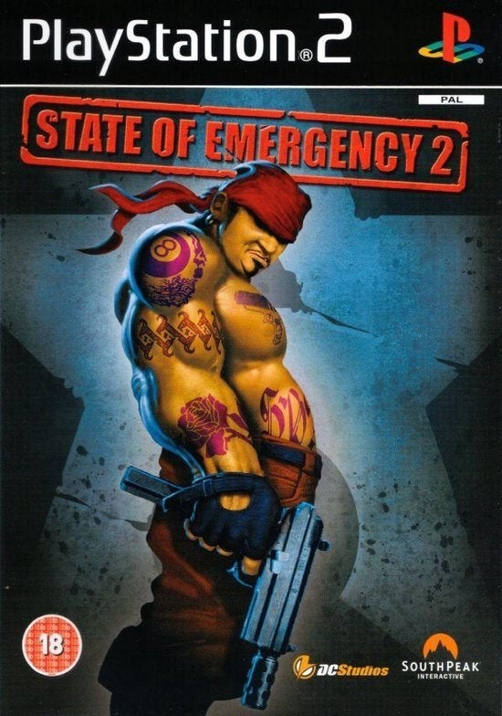 State of Emergency 2 (sans livret), Consoles de jeu & Jeux vidéo, Jeux | Sony PlayStation 2, Enlèvement ou Envoi, 1 joueur, À partir de 18 ans