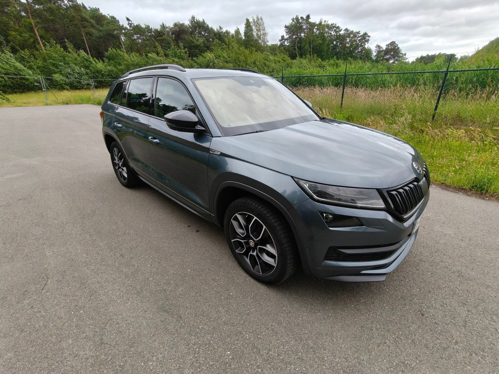 Skoda Kodiaq Sportline II Quartz Grey 2.0, Autos, Skoda, Achat, 1968 cm³, Noir, 5 portes