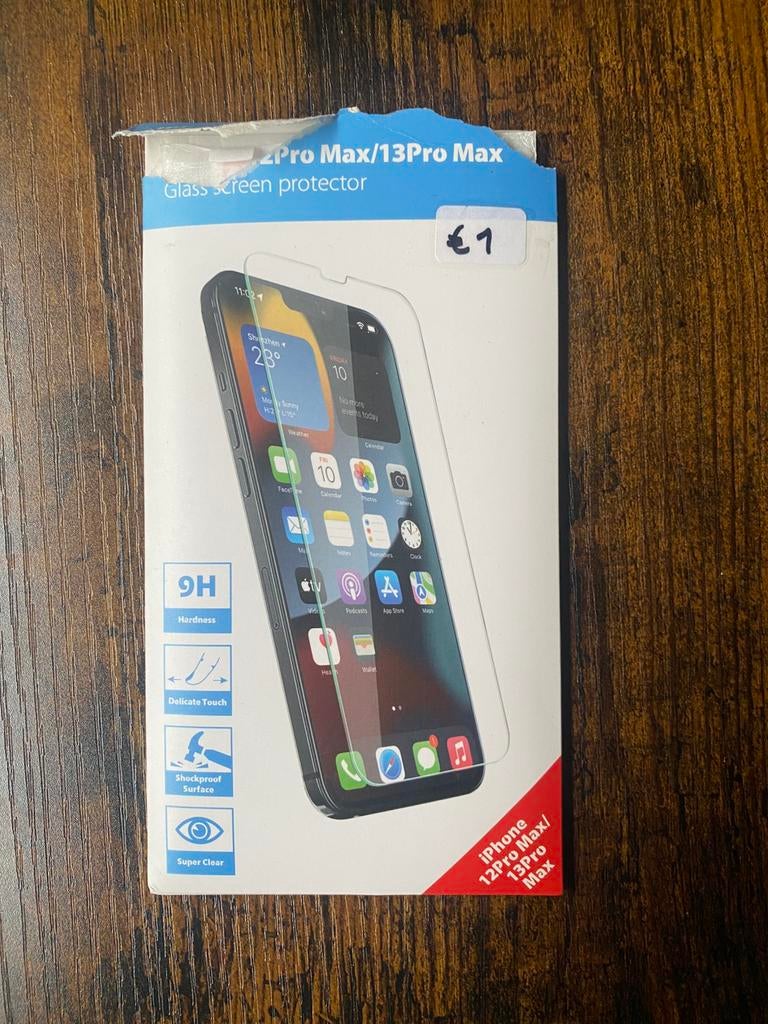 Protecteur d'écran - Iphone 12/13 Pro Max - Nouveau, Enlèvement ou Envoi, Comme neuf, IPhone 12, Protecteur d'écran