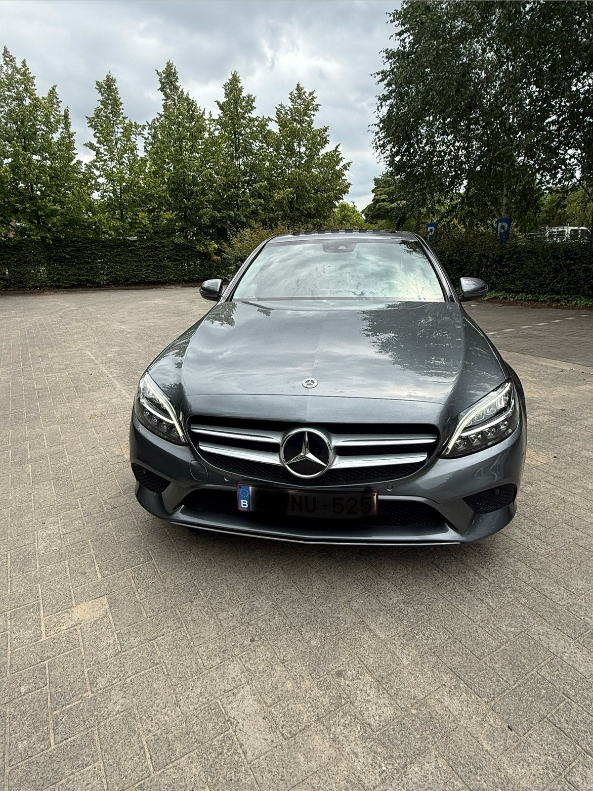 Mercedes c classe 220 Diesel, Autos, Mercedes-Benz, Argent ou Gris, Achat, 4 portes, Entreprise