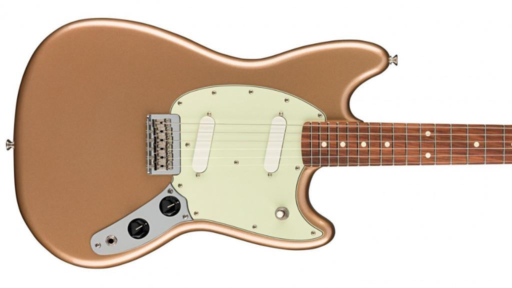 Neuf: Fender Mustang Firemist Gold Pau Ferro, Musique & Instruments, Instruments à corde | Guitares | Électriques, Enlèvement ou Envoi