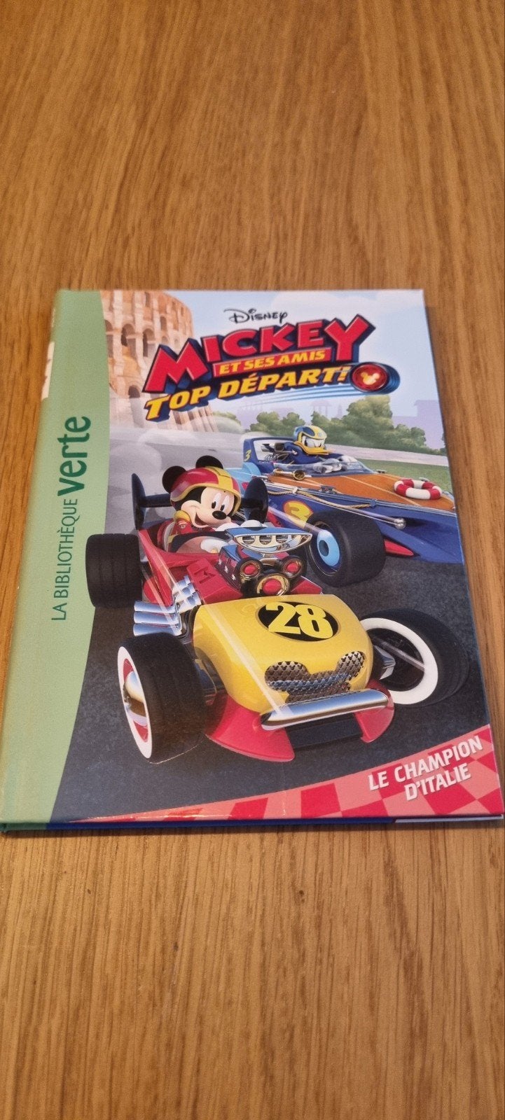 Bibliothèque verte Mickey, Livres, Enlèvement