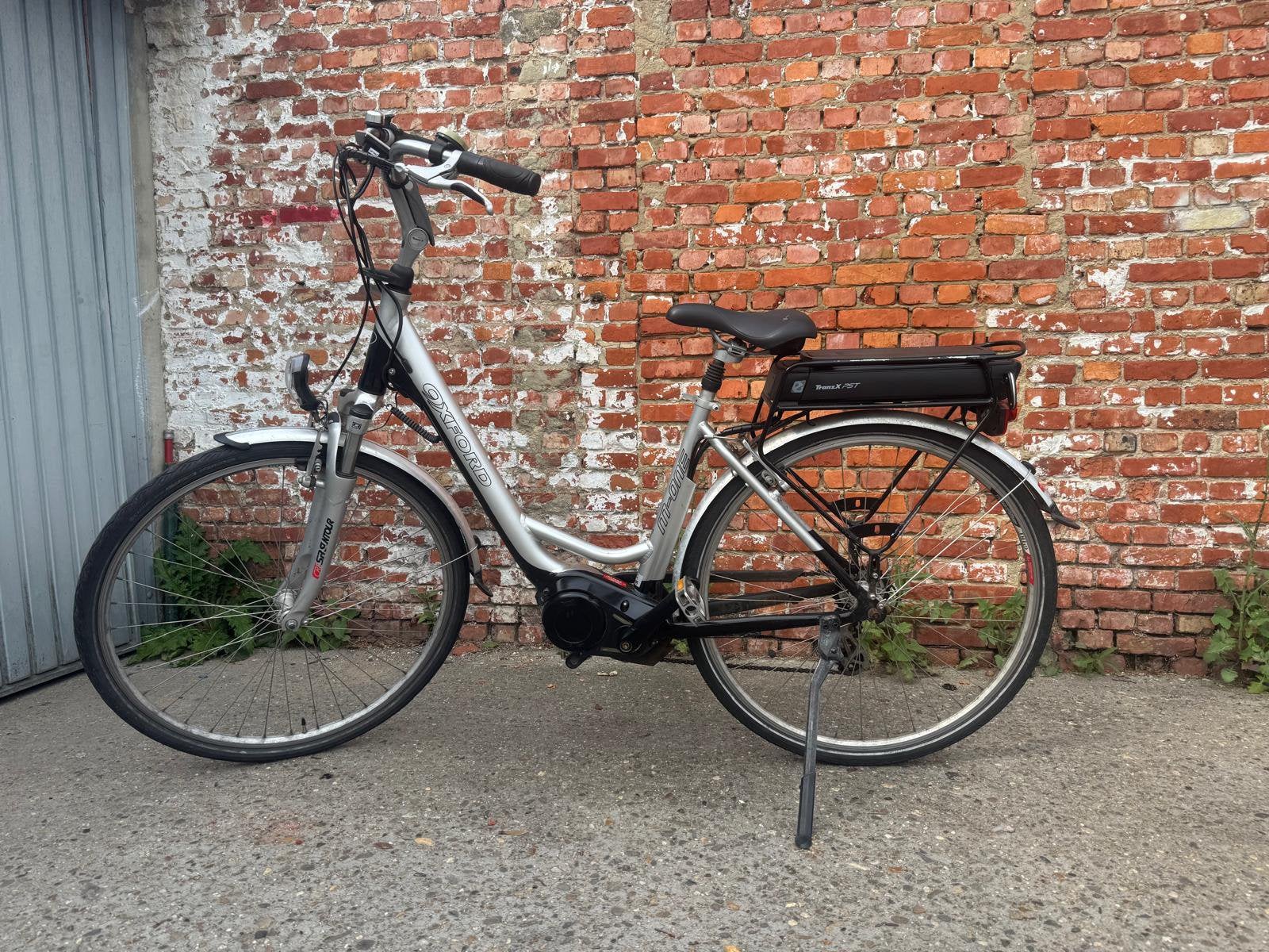 OXFORD ELEKTRISCHE FIETS MET MIDDENMOTOR, Ophalen, Zo goed als nieuw