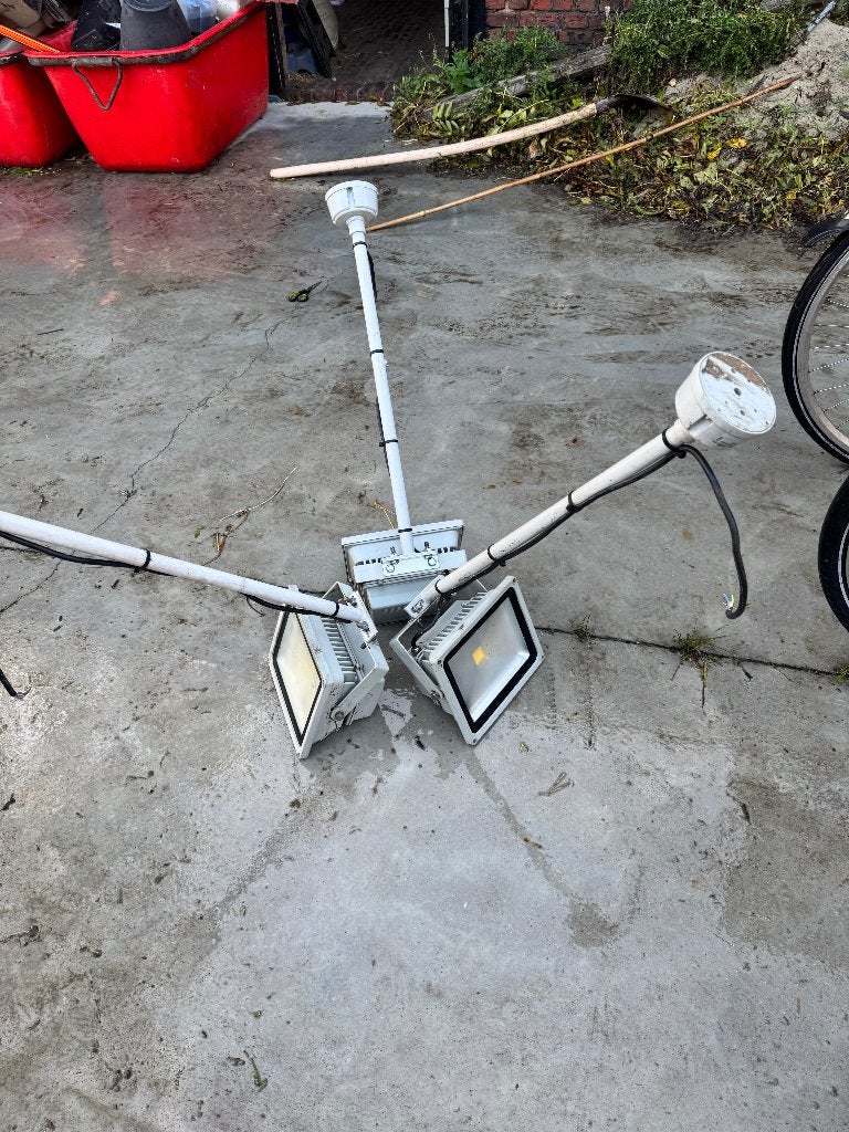 Professionele LED buitenverlichting, Ophalen, Gebruikt, Minder dan 50 watt, Overige typen