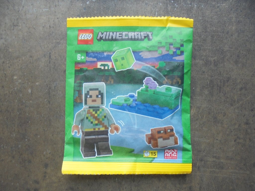 Lego Minecraft Arbalest Knight with Frog Set (zie foto's), Kinderen en Baby's, Gebruikt, Minecraft, Lego, Ophalen of Verzenden