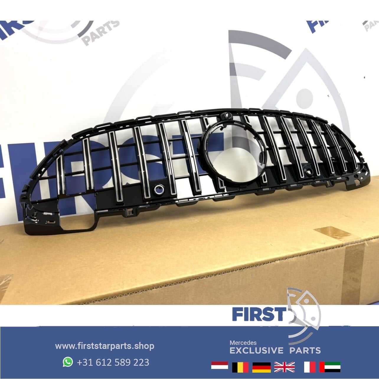W206 S206 C206 A206 AMG LINE GT GRIL 2021-2024 Mercedes PANA, Gebruikt, -, Ophalen of Verzenden, -