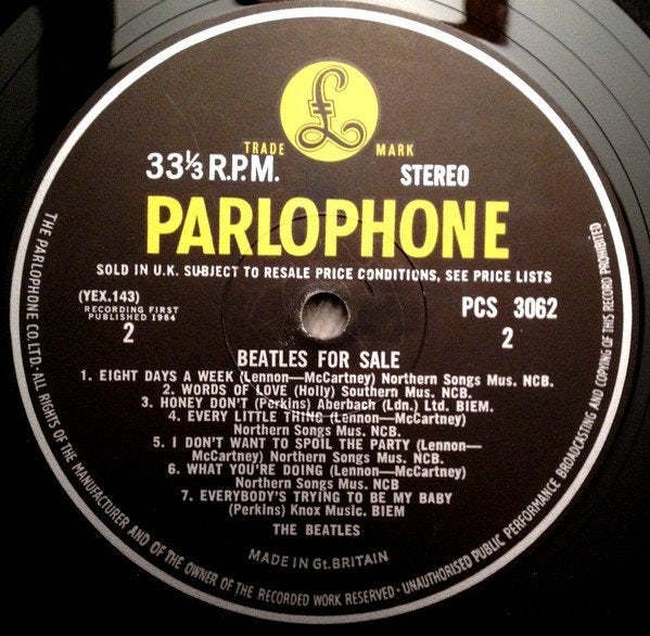 BEATLES FOR SALE, Cd's en Dvd's, Ophalen, LP, Gebruikt, Fotohoes