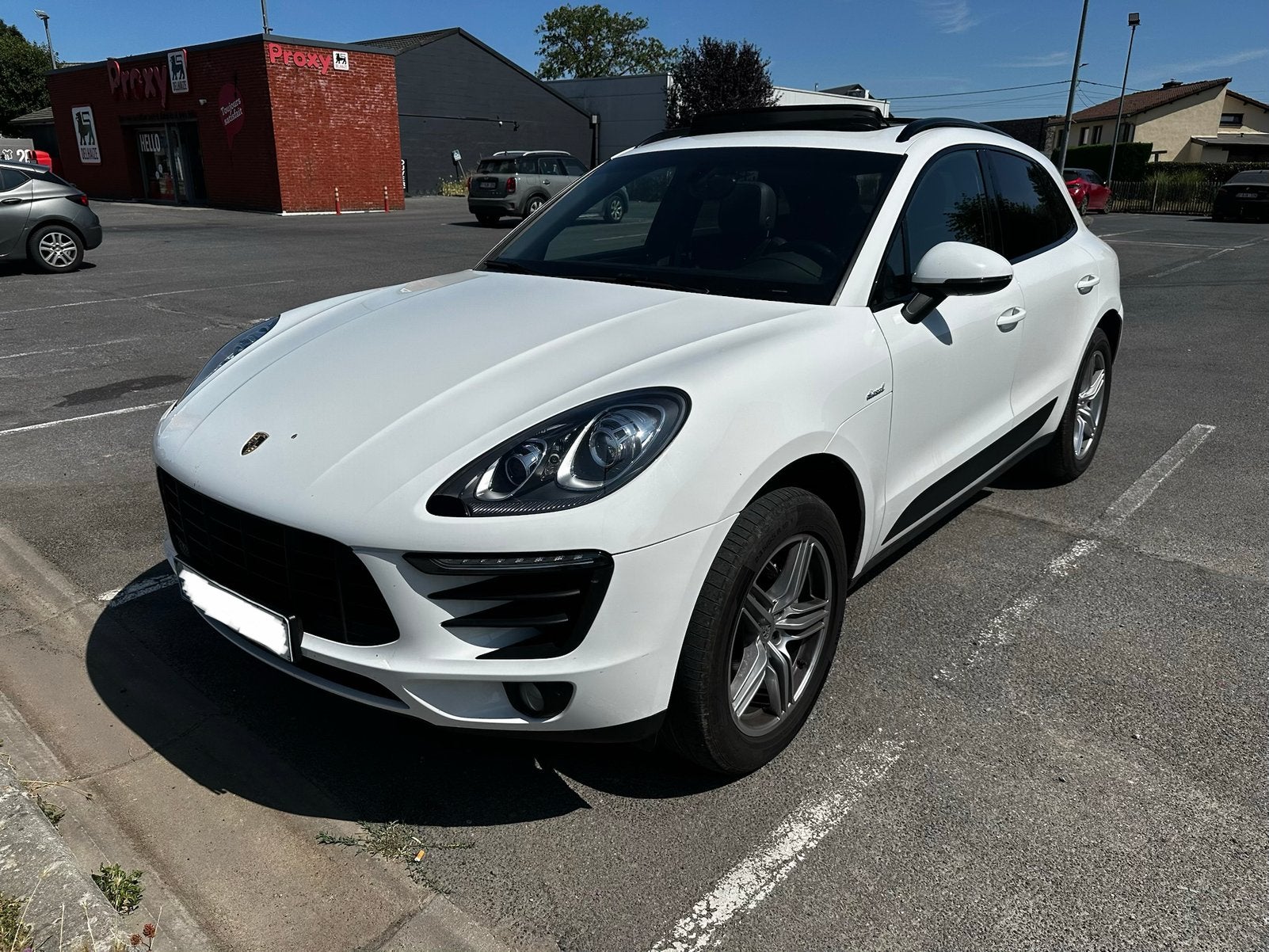 Porsche Macan, Cuir, Achat, Noir, Diesel