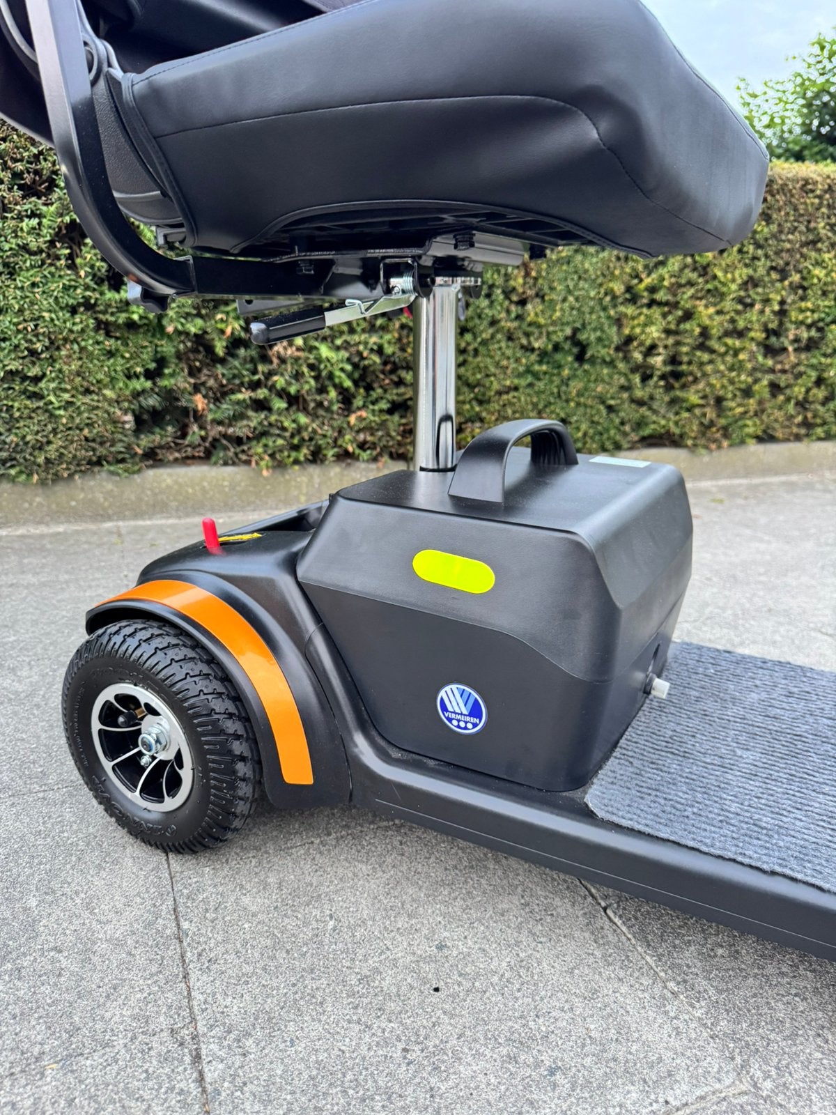 Scootmobiel Vermeiren one air avec grand autonomie, Enlèvement ou Envoi, Pliant, Comme neuf, Fauteuil roulant électrique